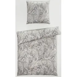 Bettwäsche Satin AKAZIA (BL 155x220 cm) - braun - BL 155x220 cm