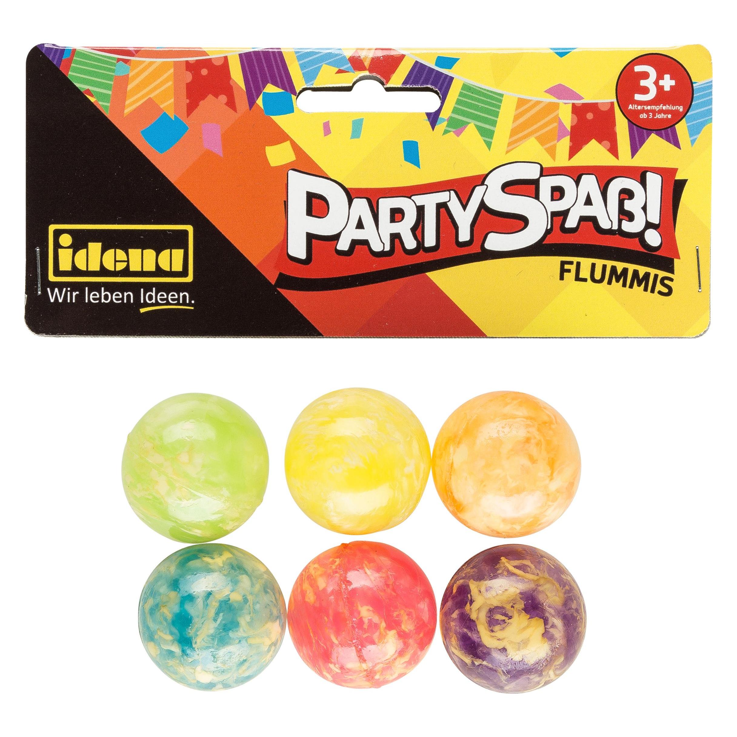 Idena Partyspass Flummis 6 Stück (22692255)