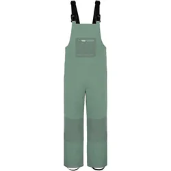Normani, Jungen, Skihosen, Kinder Winter Latzhose „Paulatuk“ - 8755 (134), Grün