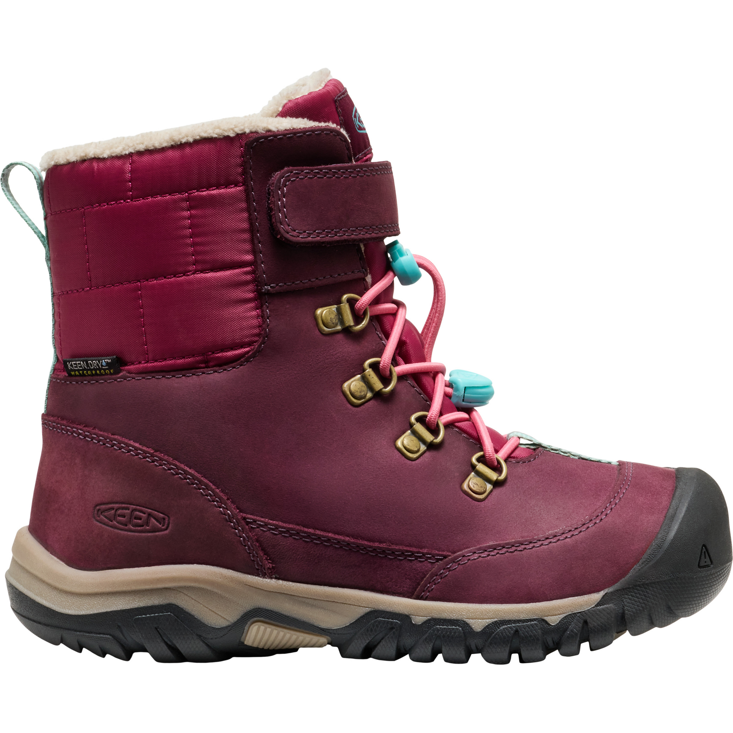 Keen Kanibou WP Kinder Winterschuhe & Winterstiefel lila Größe 35 Lifestyle Wasserdicht