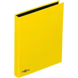 Pagna Ringbuch A4 Pappe gelb 4 Ringe