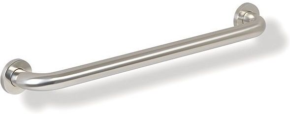 HEWI Haltegriff Serie 805 80536150 1100 mm, Edelstahl gebürstet, mit Rosetten