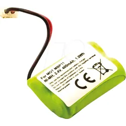 AKKU 30685 - Ersatzakku, MBP11, NiMh, 400 mAh