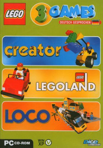 Dice - Lego 3 Games Pack (Creator / Legoland / Loco) - Preis vom 11.10.2026 03:10:56 h
