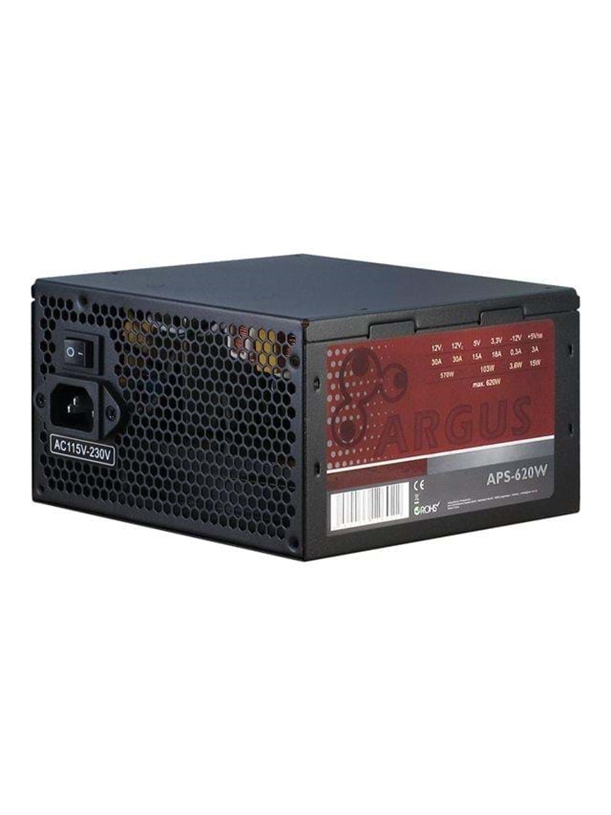 Inter-Tech Argus APS-620W Netzteile - 620 Watt - 120 mm - ATX - 80 Plus