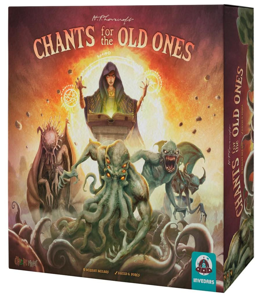 Cthulhu Project: Liederen voor de Ouden Bordspel voor 1 tot 4 spelers vanaf 14 jaar