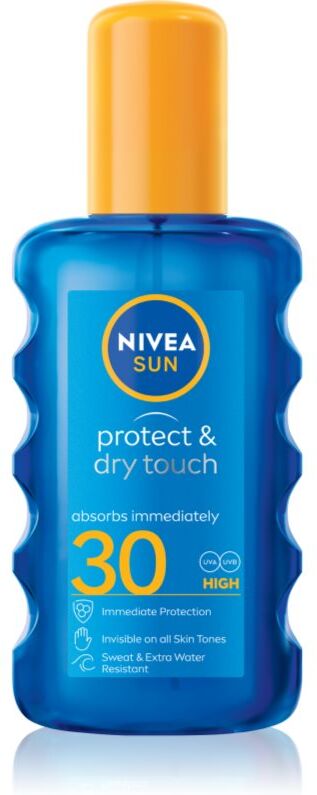 NIVEA SUN Protect & Dry Touch spray solaire invisible SPF 30 200 ml