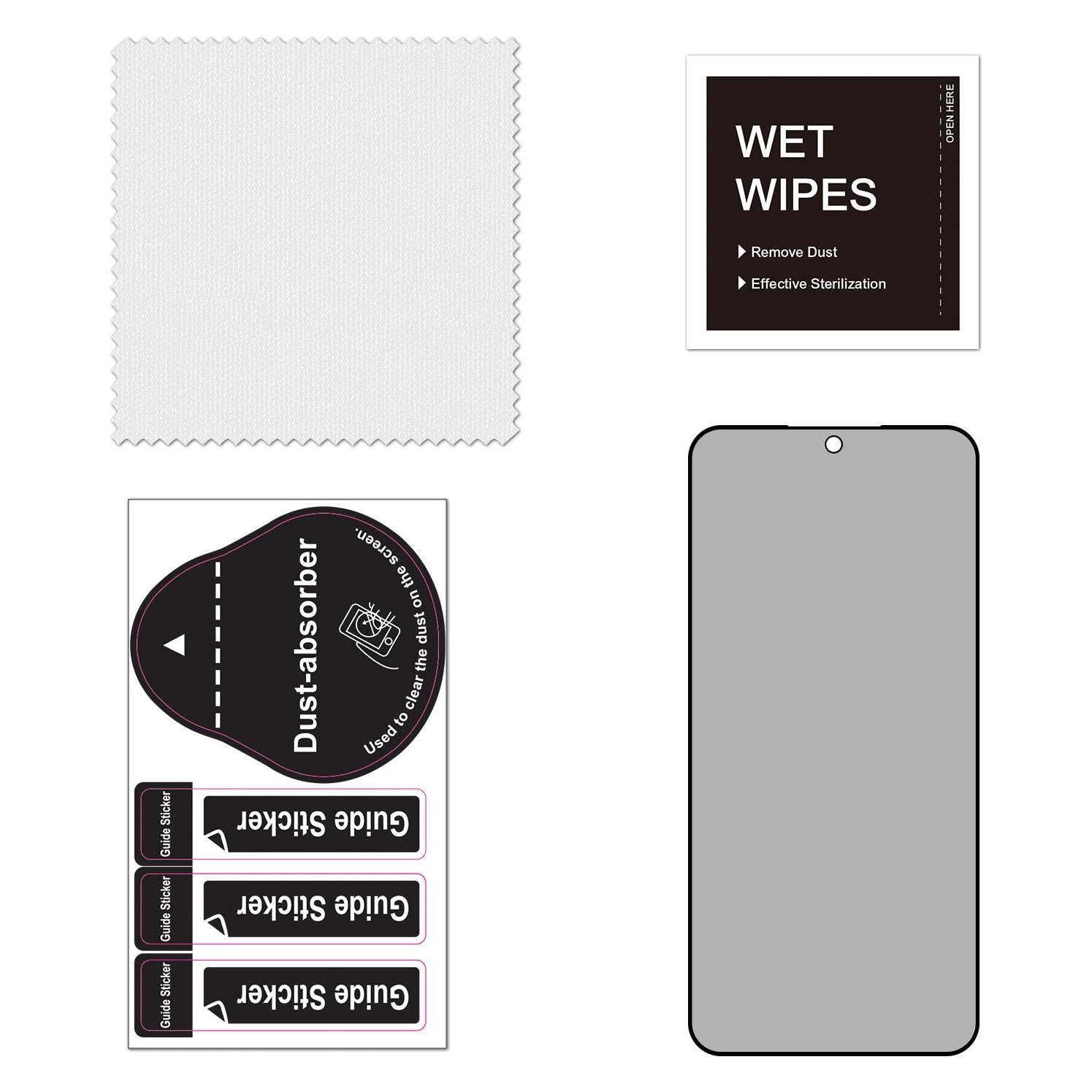 FoneKit Privacy+ Full Cover Screen Protector, Samsung Galaxy S25 FE (1 Stk., Samsung Galaxy S25 FE) (6438148064563)