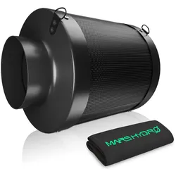 Aktivkohlefilter 100 / 150 mm - 686 m3/h | 150 mm Flansch