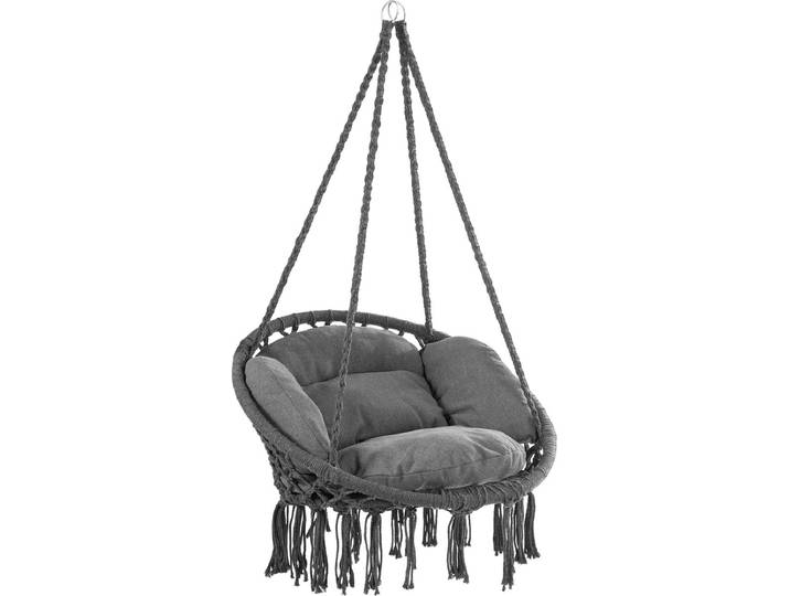 Detex Hangstoel 2 Kussens - Belastbaar tot 150kg Ø 60 cm - Antraciet