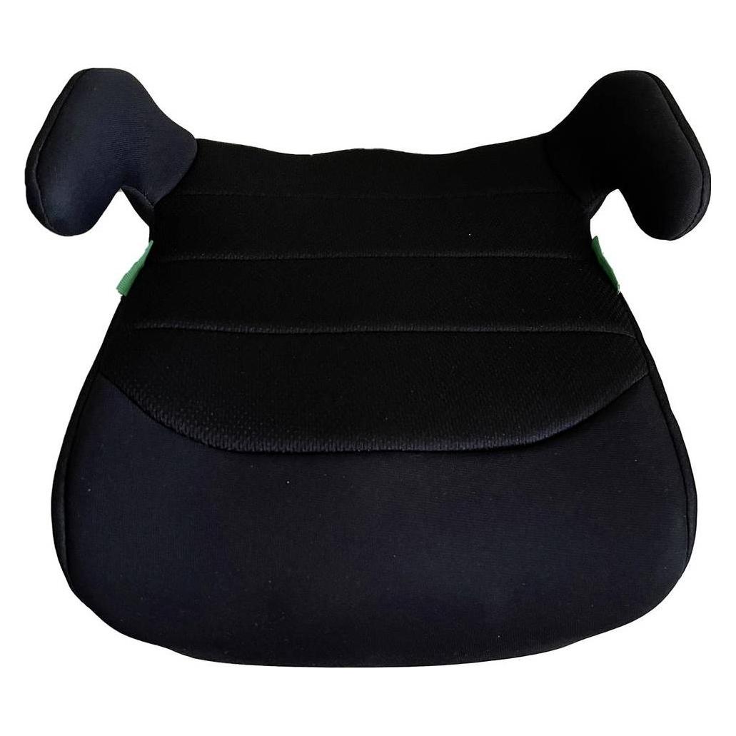 IWH Mario PLUS Kindersitzkissen "schwarz / anthrazit" ECE R129 Kindersitz (ECE R129/i-Size Norm) (70409)