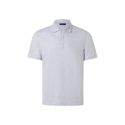 Poloshirt MAERZ MUENCHEN "Maerz Muenchen 642601 Poloshirt Herren Bekleidung", Herren, Gr. 48, grau, 100% Baumwolle, Shirts