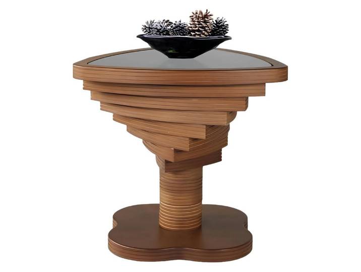 JVmoebel Beistelltisch Eleganter Kaffeetisch aus Holz für stilvolles Wohnen (1-St., Beistelltisch), Made in Europa