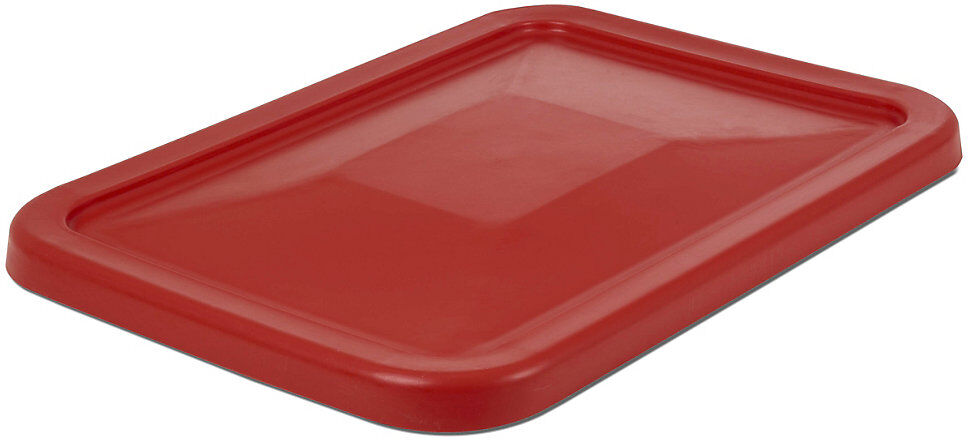 kaiserkraft Deckel, für Behälter 227 l, rot