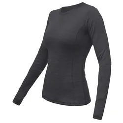 Damen-Funktionsshirt Sensor Merino Bold langärmelig Größe: L /  dunkelgrau