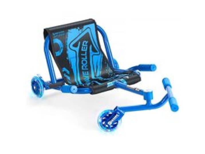 VEVOR Trottinette à Pédales, Capacité de Charge 60 kg, Trottinette Wiggle de Dérive, Mouvement de Pieds en Zigzag, Convient aux Surfaces Dures Intérieur Extérieur, pour Enfants 4 Ans et Plus, Bleu