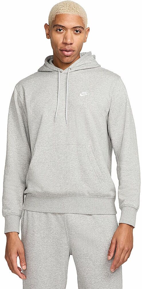 Nike Herren Hoodie NK Club French Terry grau   M M