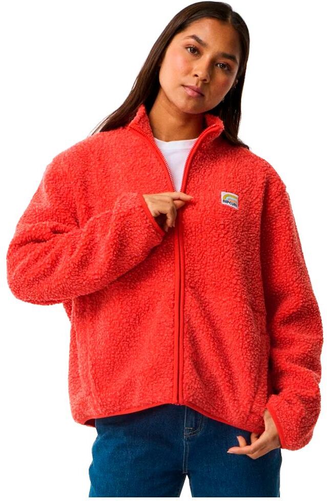 Rip Curl  - Every Day Zip Through Red - M-L - Polaire