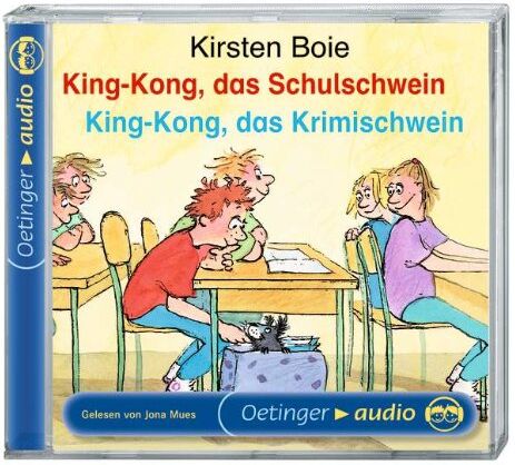 Kirsten Boie - King-Kong, das Schulschwein / King-Kong, das Krimischwein. CD: Ungekürzte Lesung - Preis vom 11.10.2026 03:10:56 h