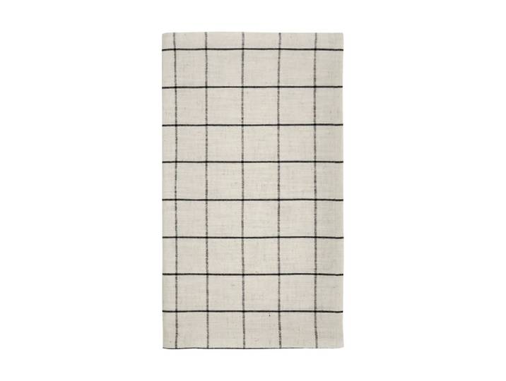 House Doctor Chemin de table Join 40x140 cm Noir-off white