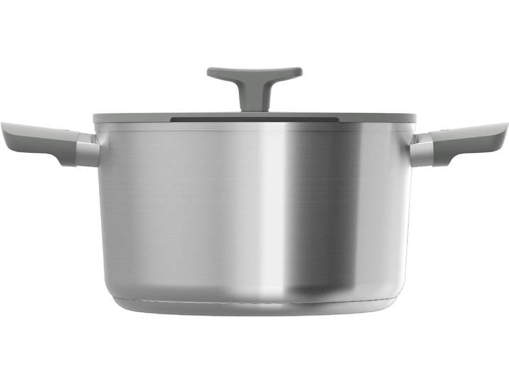 Kochtopf BERGHOFF Leo Balance , grau, Ø:24cm, Töpfe, Kochtopf