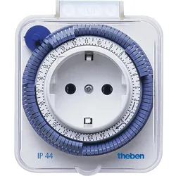 Theben-Timer 26 IP 44 weiß 24 Stunden/spritzwassergeschützt