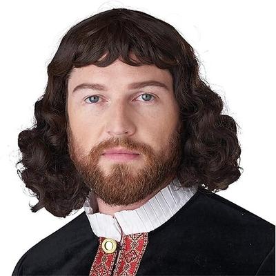 California Costumes Renaissance Lord Herrenperücke