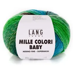 Lang Yarns Wolle Mille Colori Baby, grün