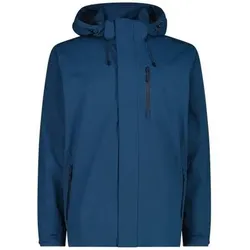 CMP Herren Funktionsjacken lg.Arm He/Uni MAN JACKET ZIP HOOD WITH VENTILATION, Größe 50 in Schwarz Schwarz