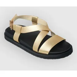 Roxy Zaho Crossed Sandalen champagne Gr. 8.5