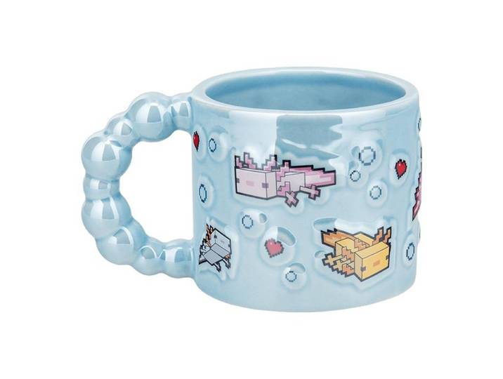 Minecraft Mug Bulle Axolotl
