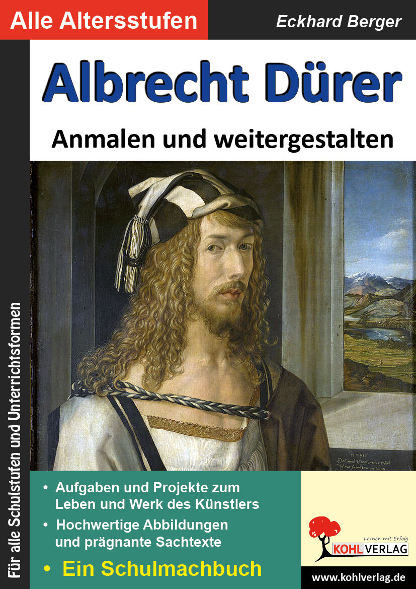 KOHL Verlag Albrecht Dürer anmalen und weitergestalten