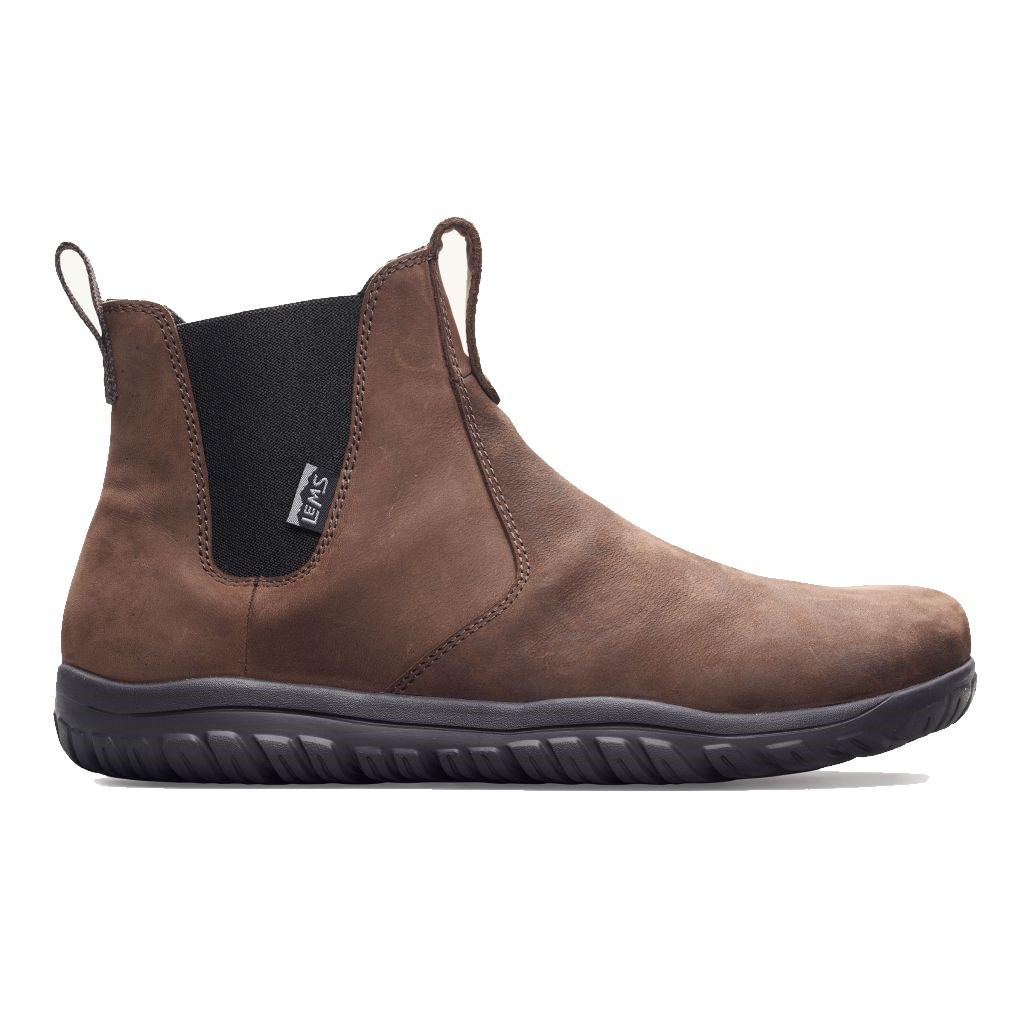 Lems Unisex Chelsea Boot Waterproof braun 46.0