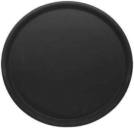 Contacto Vassoio Antiscivolo Rotondo 38 cm Nero