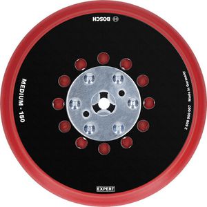 Bosch Schleifteller Expert Multihole Medium, Klett, 150mm Ø, für GET 75-150, GEX 34-150, GEX 40-150