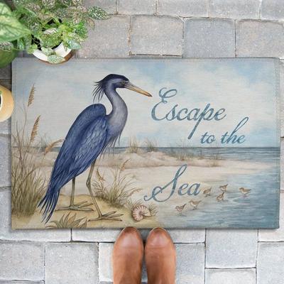 Laural Home Heron Escape Outdoor Door Mat