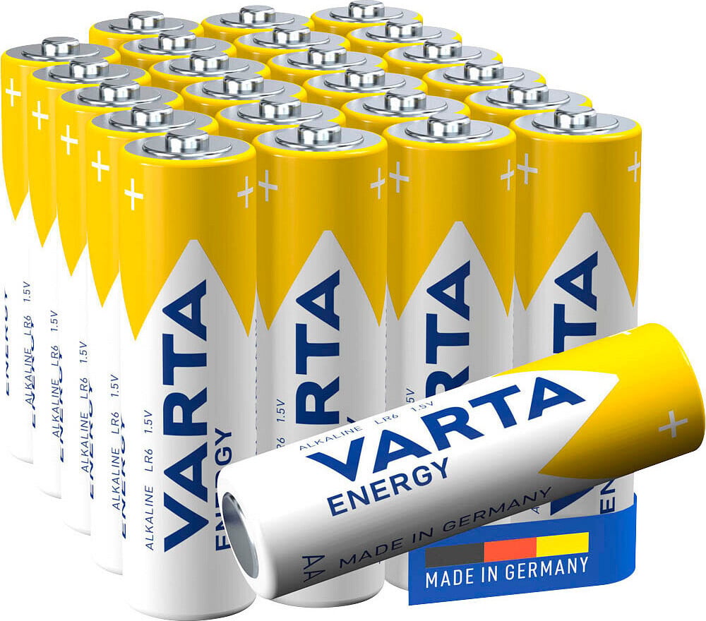 Varta Energy Alkaline Mangaan Batterij LR6/AA, 1,5 Volt, 24 stuks