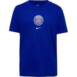 Nike PARIS SAINT GERMAIN T-Shirt Kinder | Gr. S | blau - blau