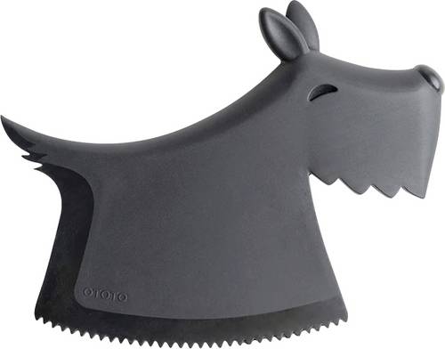 OTOTO Scruffy Tierhaarbürste Tierpflegebürste Schwarz 1St.