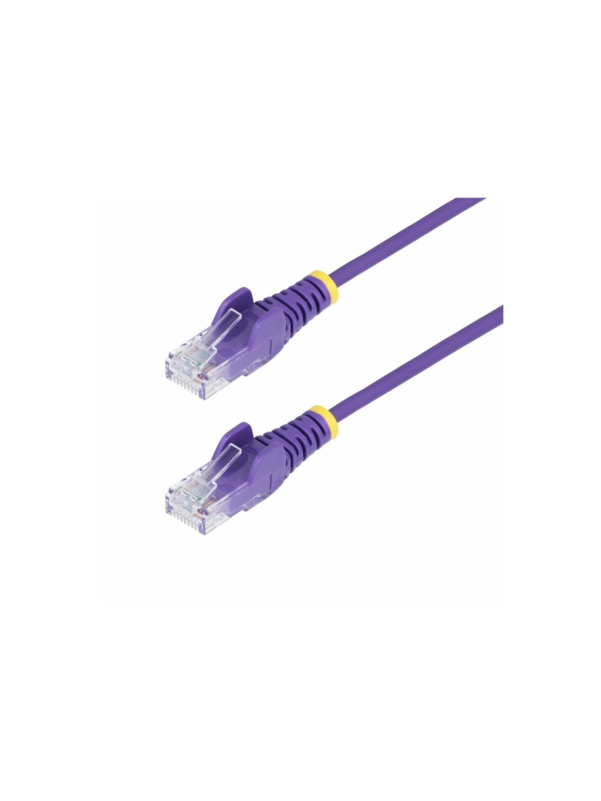 StarTech.com 3m Purple Slim CAT6 Ethernet Cable Snagless 28AWG LSZH - patch cable - 3 m - purple - Lila - 3m