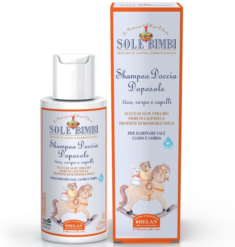 Helan Shampoo Doccia Doposole Sole Bimbi