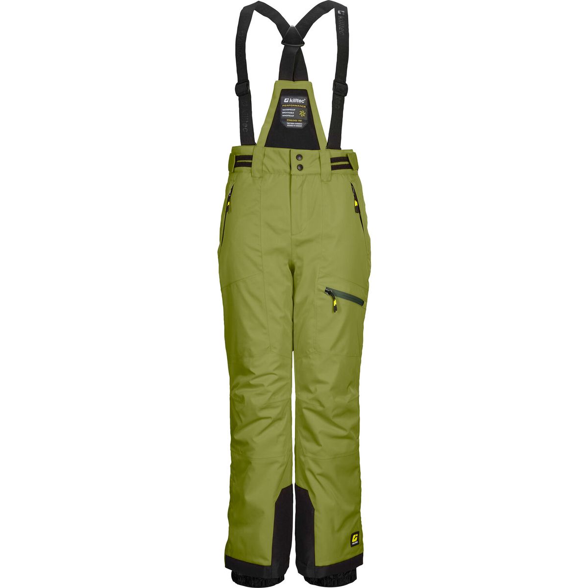 killtec KSW 195 Boys Ski Pants khaki (00719) 128 43479-000-00719-128