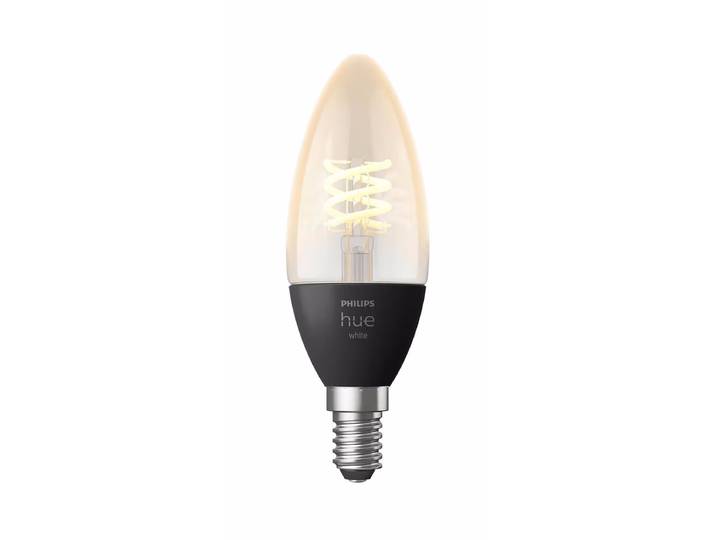 Philips Hue Lampe Filament Kerze White E14 (4.5 W) - 1 Stück LED-Lampe – LED/Leuchtmittel/Glühbirne