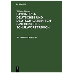 Freund:Lateinisch-deutsch, Sprachbücher von Wilhelm Freund