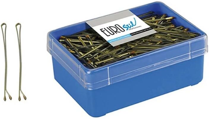 Eurostil 150 Clips Bronce 70 mm 150 Uds