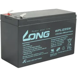 Avacom LONG baterie 8,5Ah F2 HighRate LongLife 9 let (WPL1235W), USV Zubehör