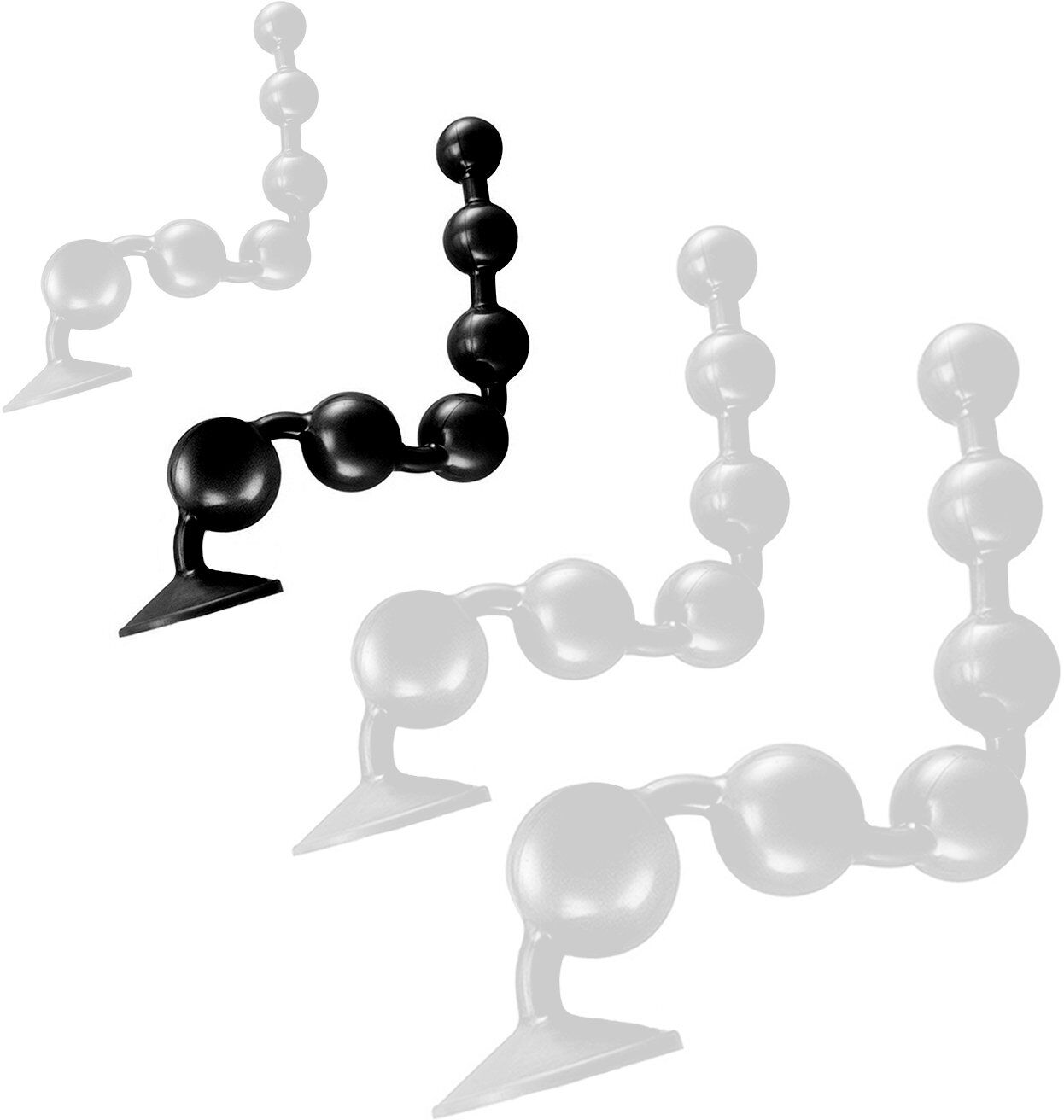 AnalMasterBalls Boules Somass M 39 x 5.8 cm Noires
