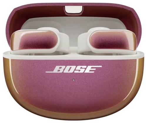 Bose Open Earbuds Ultra In Ear Kopfhörer Kabellos, Bluetooth Stereo Sunset iridescent Ladecase, Lautstärkeregelung