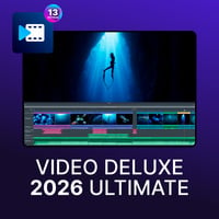 Video deluxe 2026 Ultimate, Multimedia-Software Deutsch ESD