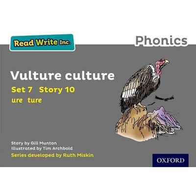 Read Write Inc. Phonics: Vulture Culture (Grey Set 7 Storybook 10), Taschenbuch von Gill Munton, Oxford University Press, 978-0-19-837235-6